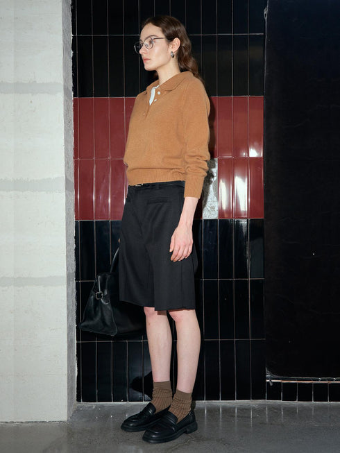 Corin Wool Polo Sweater